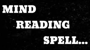 mind reading spell