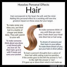 Hair voodoo spells