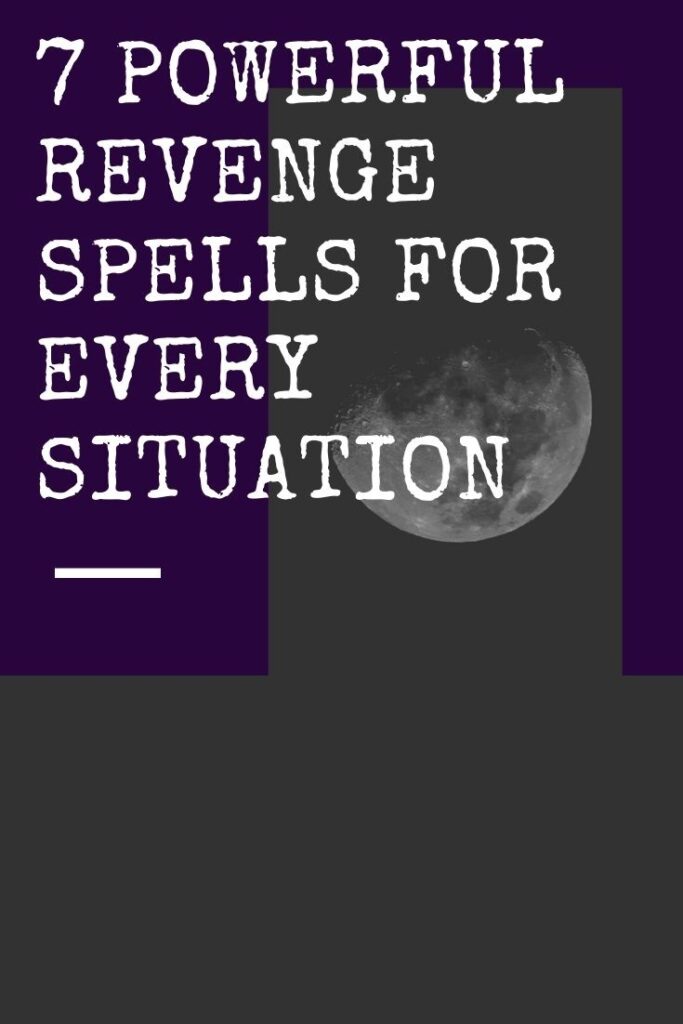 Revenge spells black magic