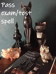 Pass a test spell